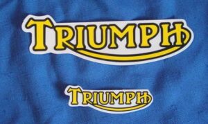 MetroRacing Triumph Decal