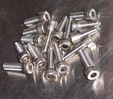 Stainless Steel Carb Screw Kit: NBCP-1020